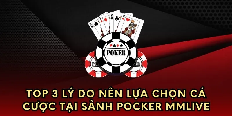 Top 3 lý do nên lựa chọn cá cược tại sảnh mmlive
